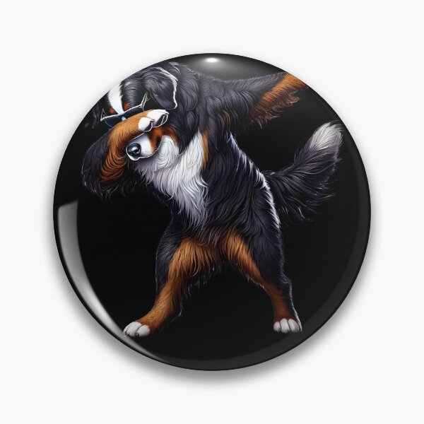 Item preview, Dabbing Bernese Mountain  Dog Lover designed and sold by Kimberley King Art  King Art.
