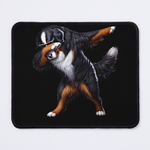 Item preview, Dabbing Bernese Mountain  Dog Lover designed and sold by Kimberley King Art  King Art.