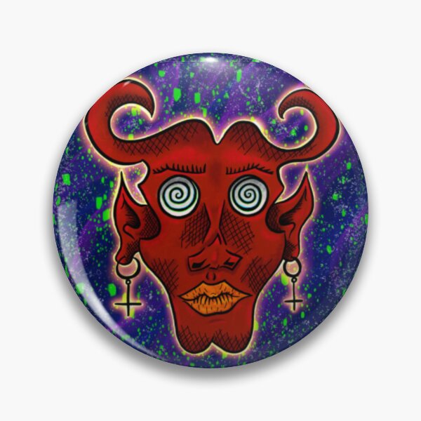 Item preview, TRIPPY HYPNOTIST DEVIL GUY designed and sold by Ghoulie-Boy-Art.