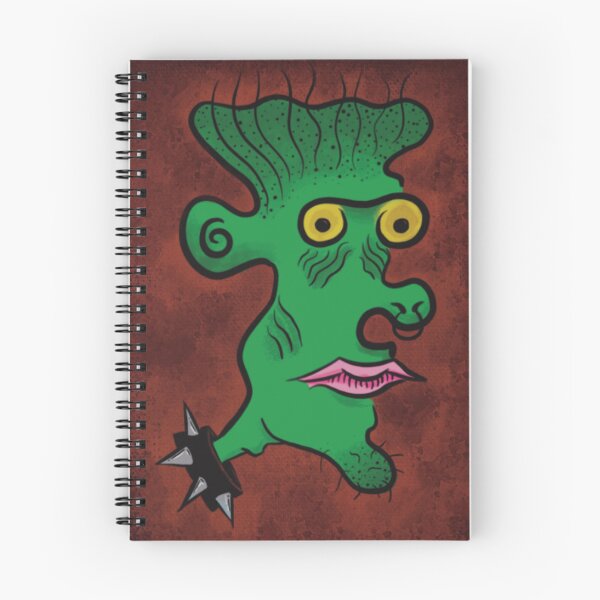 Item preview, GREEN PUNK GUY w/ SPIKED COLLAR designed and sold by Ghoulie-Boy-Art.