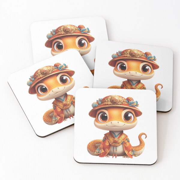 Item preview, Regal Baby Dragon in Traditional Robes designed and sold by Art of Ngu.