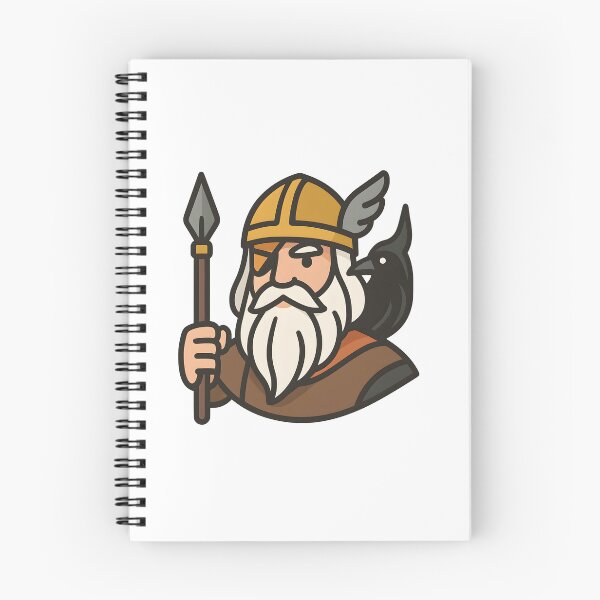 Item preview, Odin – Modern Stylized Logo | Norse Mythology designed and sold by BarracudApps.
