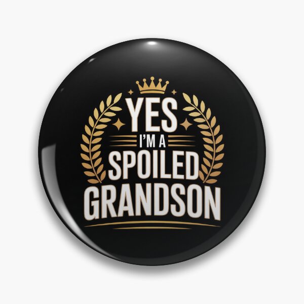 Item preview, Yes Im a Spoiled Grandson Funny Gifts for Grandson designed and sold by elikatti.