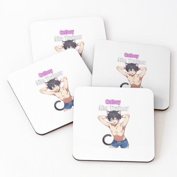 Item preview, Catboy Aim Trainer Logo With Text designed and sold by Pantsu Productions.