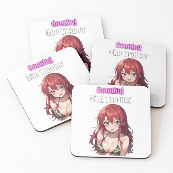 Item preview, Gooning Aim Trainer Logo With Text designed and sold by Pantsu Productions.