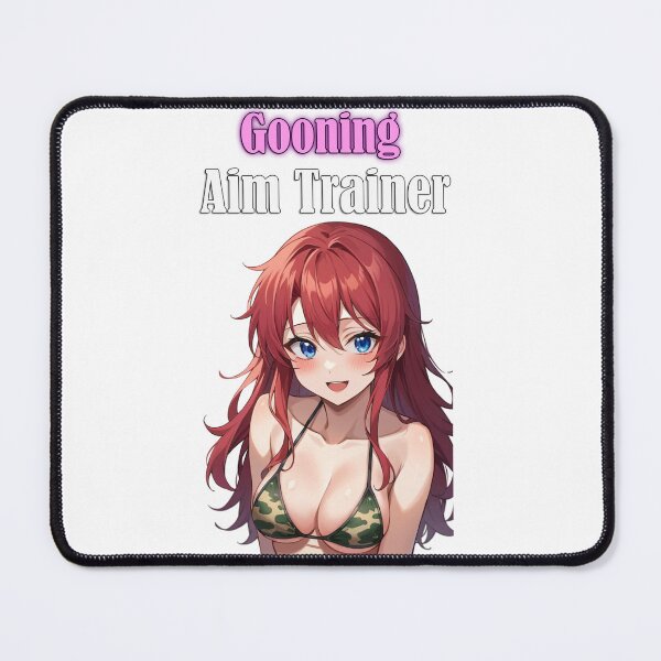 Item preview, Gooning Aim Trainer Logo With Text designed and sold by Pantsu Productions.