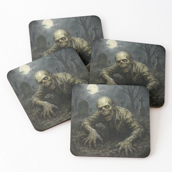 Item preview, Zombie coming out of a grave Halloween  designed and sold by onion shop.