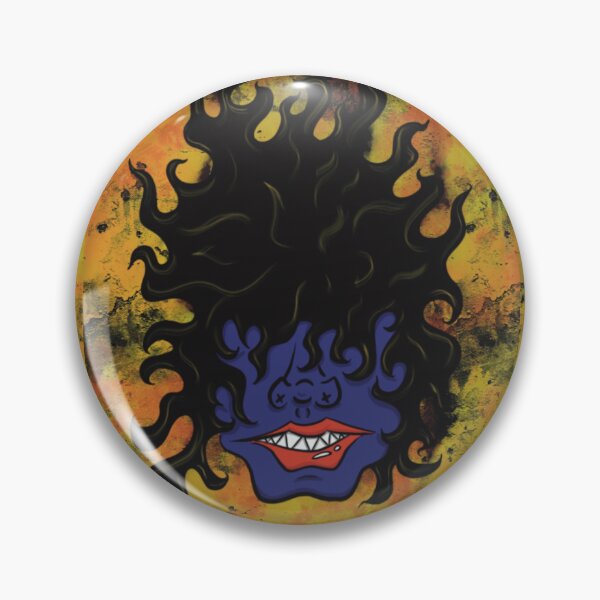 Item preview, PUNK/ALTERNATIVE FLAMING HAIR PERSON designed and sold by Ghoulie-Boy-Art.