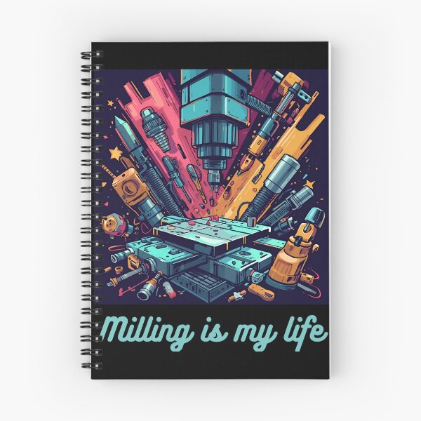 Item preview, CNC Milling Machine Graphic – “Milling is my life” designed and sold by DeviPL.