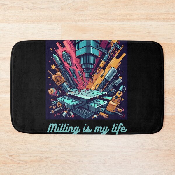 Item preview, CNC Milling Machine Graphic – “Milling is my life” designed and sold by DeviPL.