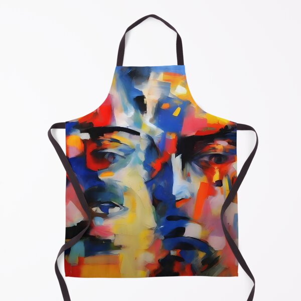 Item preview, Abstact Colorful Painting Male Faces designed and sold by Erlin Rudho.
