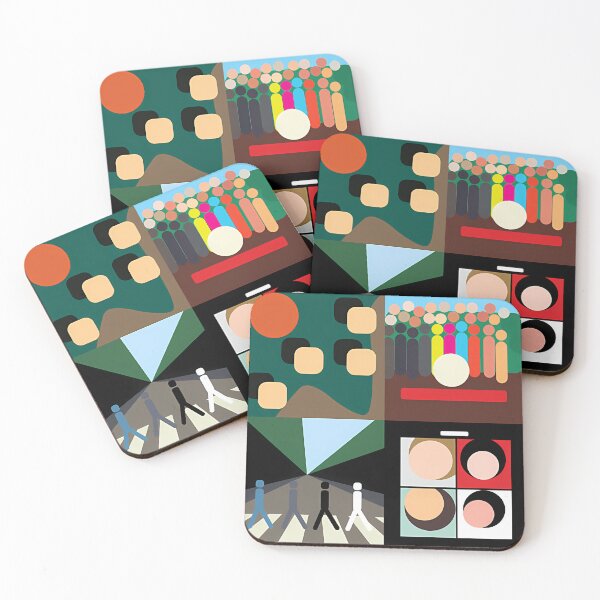 Item preview,  The Beatles Minimal Album Covers designed and sold by btngarove.