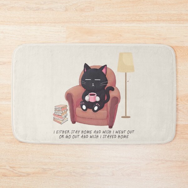Item preview, The Introvert Cat’s Conundrum designed and sold by softnotestoyou.