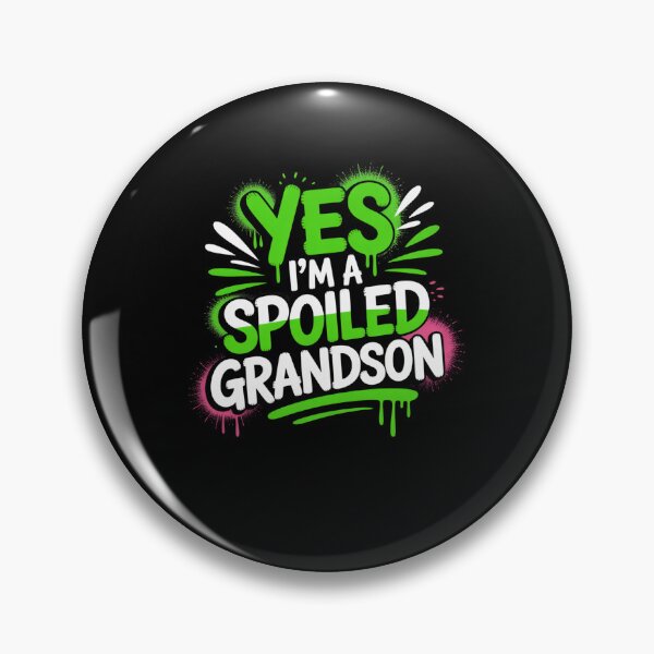 Item preview, Yes Im a Spoiled Grandson Funny Gifts for Grandson designed and sold by elikatti.