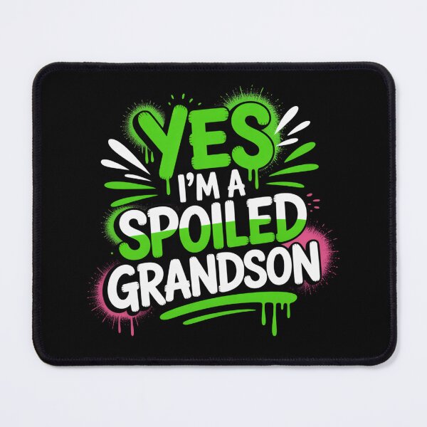 Item preview, Yes Im a Spoiled Grandson Funny Gifts for Grandson designed and sold by elikatti.