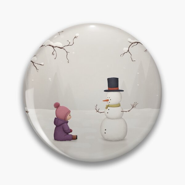 Item preview, Winter Friendship with a Snowman designed and sold by Whimsical Hug.