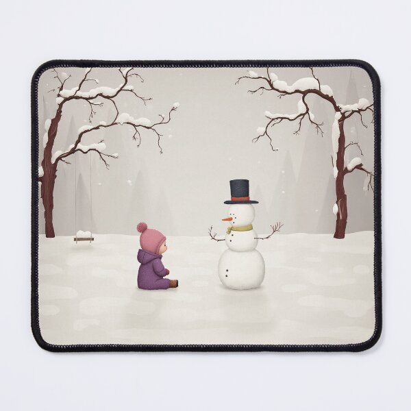 Item preview, Winter Friendship with a Snowman designed and sold by Whimsical Hug.