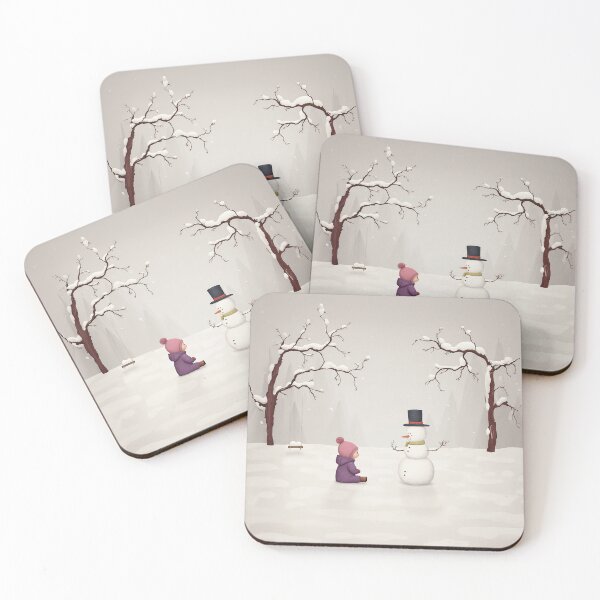 Item preview, Winter Friendship with a Snowman designed and sold by Whimsical Hug.