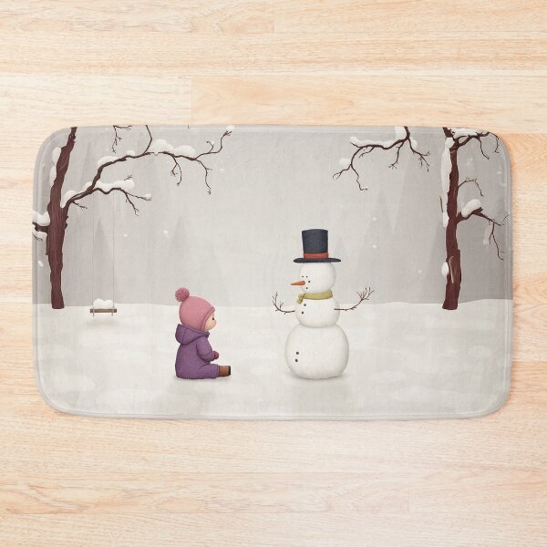 Item preview, Winter Friendship with a Snowman designed and sold by Whimsical Hug.
