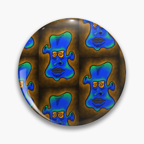 Item preview, BLUE TRIPPY HYPNOTIST GUY designed and sold by Ghoulie-Boy-Art.