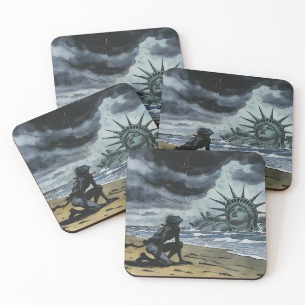 Item preview, Fantasy Sureal Scene in New York designed and sold by Erlin Rudho.