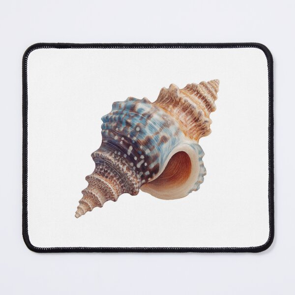 Item preview, Colorful Spiral Conch Seashell Illustration designed and sold by Art of Ngu.