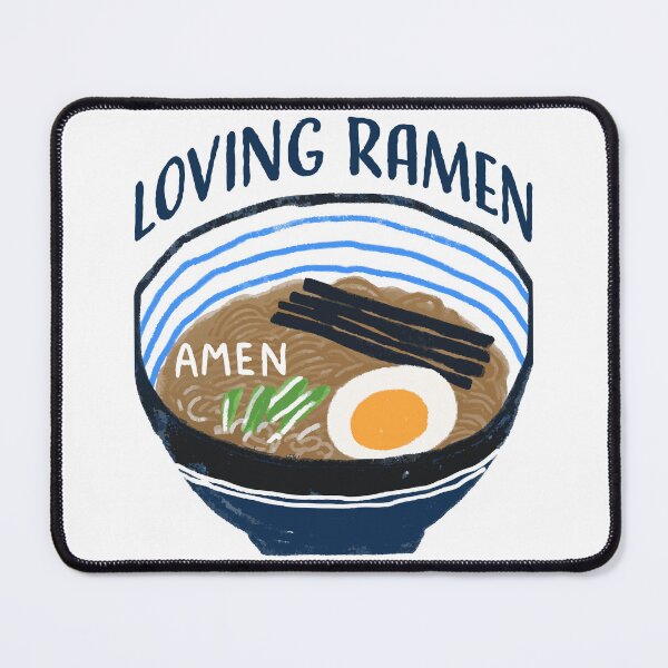 Item preview, Loving Ramen Amen, Japanese Food Sticker designed and sold by kacperartdesign.