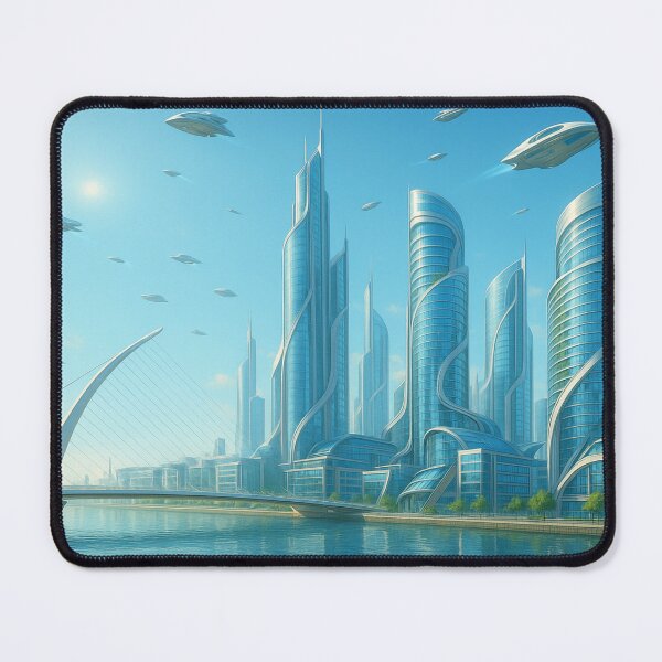 Item preview, Dublin - Futuristic Cities designed and sold by Eric Nagel.
