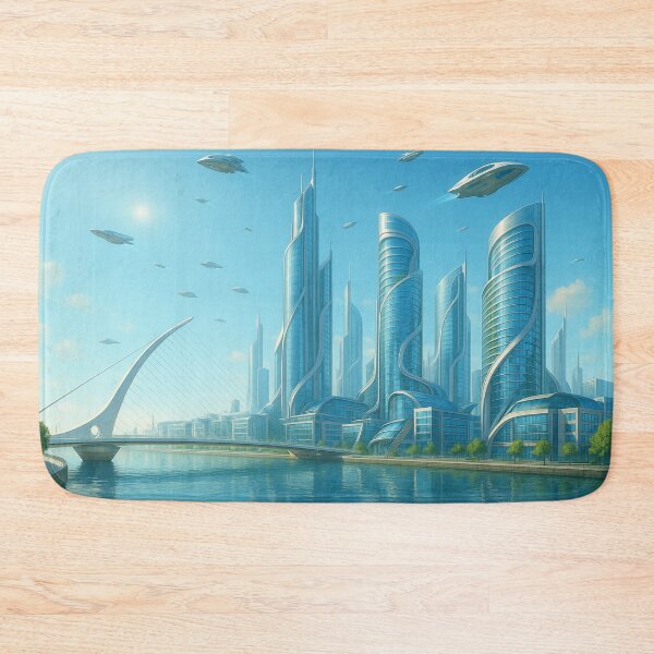 Item preview, Dublin - Futuristic Cities designed and sold by Eric Nagel.