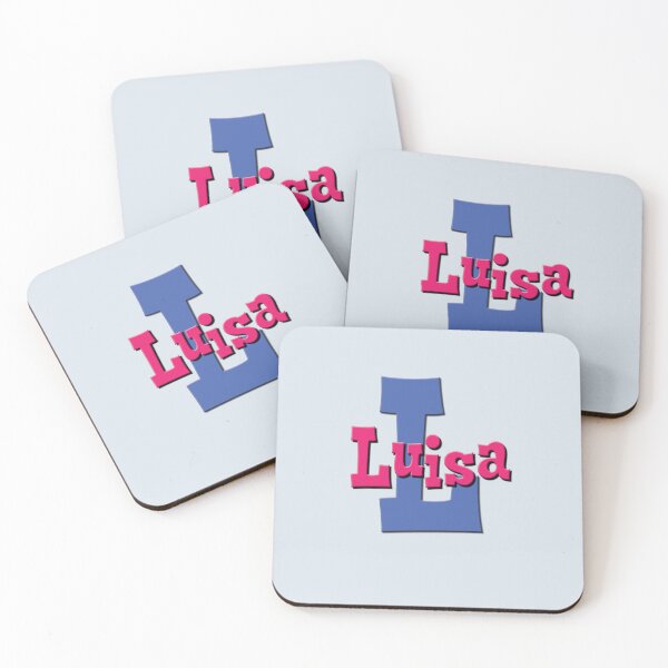 Item preview, L is for Luisa, Girl’s and Woman's Name and Initial  designed and sold by CharlottePlaceArt.