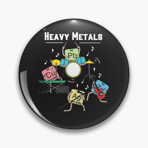 Item preview, Heavy Metals Rock Chemistry Physics Periodic Table Of Elements designed and sold by MalLueba.