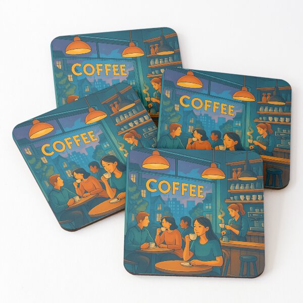 Item preview, Urban Coffee Moments designed and sold by AnirasArt.