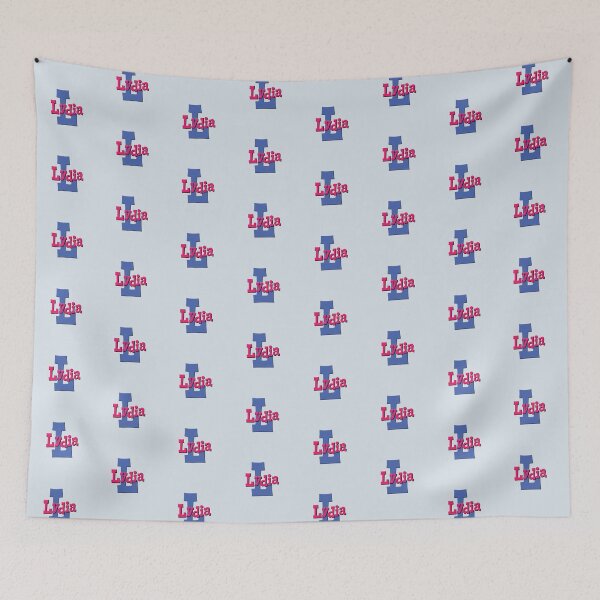 Item preview, L is for Lydia, Girl’s and Woman's Name and Initial  designed and sold by CharlottePlaceArt.
