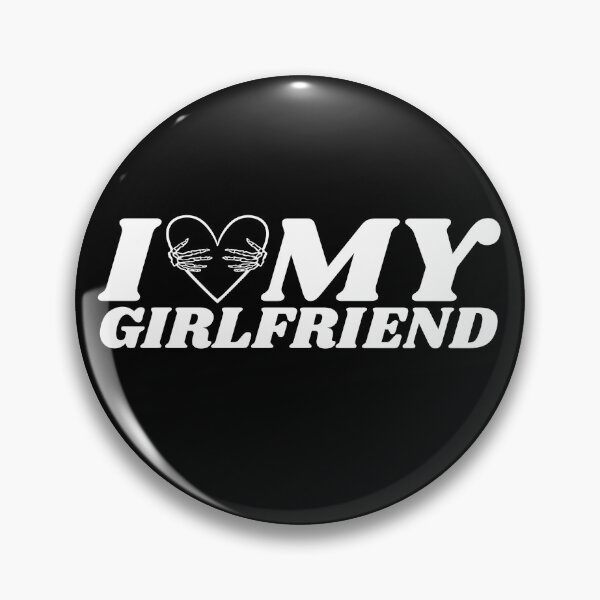 Item preview, I love my girlfriend Funny T-Shirt Classic Design designed and sold by OldSkullDesigns.