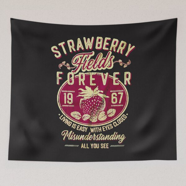 Item preview, Strawberry Fields Forever designed and sold by MalLueba.