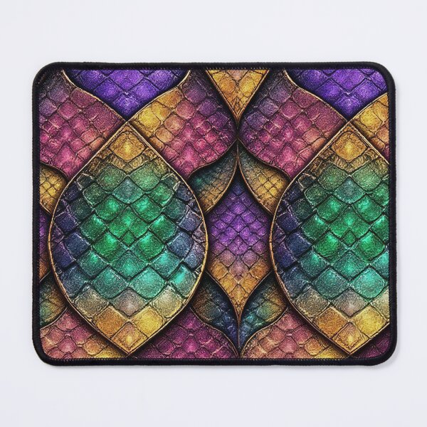 Item preview, Rainbow Dragon Scales Ornate Pattern: snake shirt, dress, bag, phone case and home decor designed and sold by TheGaliyaStudio.