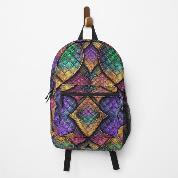 Item preview, Rainbow Dragon Scales Ornate Pattern: snake shirt, dress, bag, phone case and home decor  designed and sold by TheGaliyaStudio.