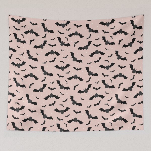 Item preview, Kawaii Bats Design - Halloween Pattern designed and sold by Julza Art.