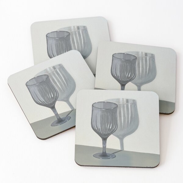 Item preview, Simple grey glass designed and sold by Daniella  D’Cruz.