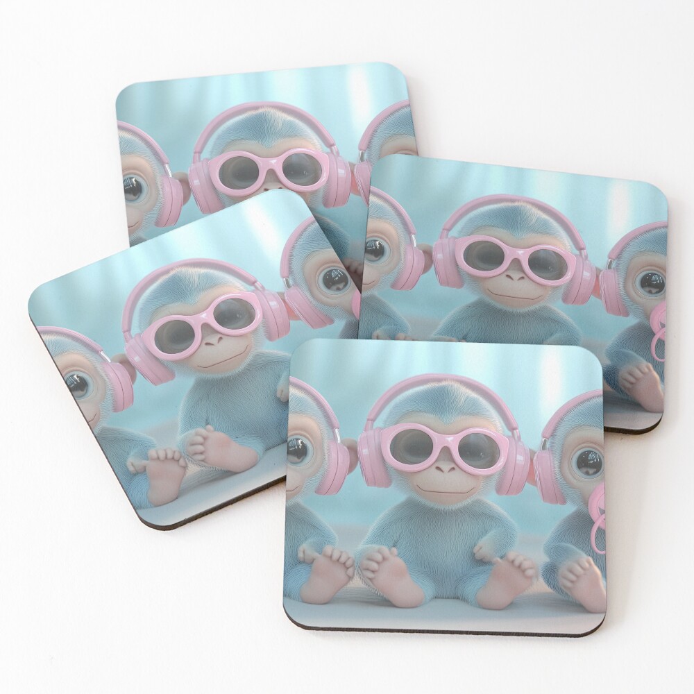 Item preview, Coasters (Set of 4) designed and sold by RicoInStudios.