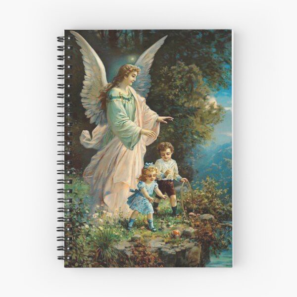 Item preview, Guardian Angel watching over Kids Nursery Gift designed and sold by tanabe.