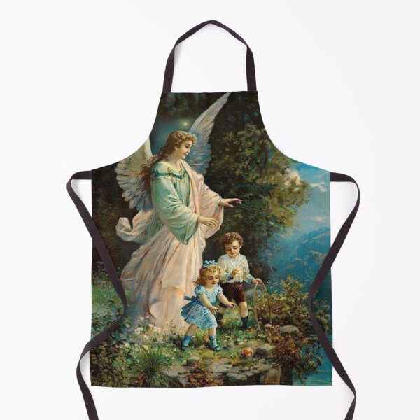 Item preview, Guardian Angel watching over Kids Nursery Gift designed and sold by tanabe.