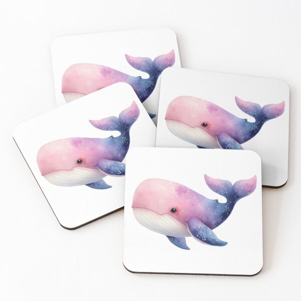 Item preview, Galaxy Whale Watercolor Illustration designed and sold by Art of Ngu.