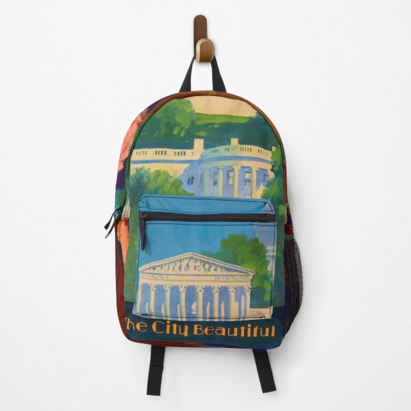 Item preview, Vintage Pennsylvania Railroad Poster | Washington D.C. Travel Art | City Beautiful Movement | Retro Rail Travel Decor | Mid-20th Century designed and sold by artofuniverse.