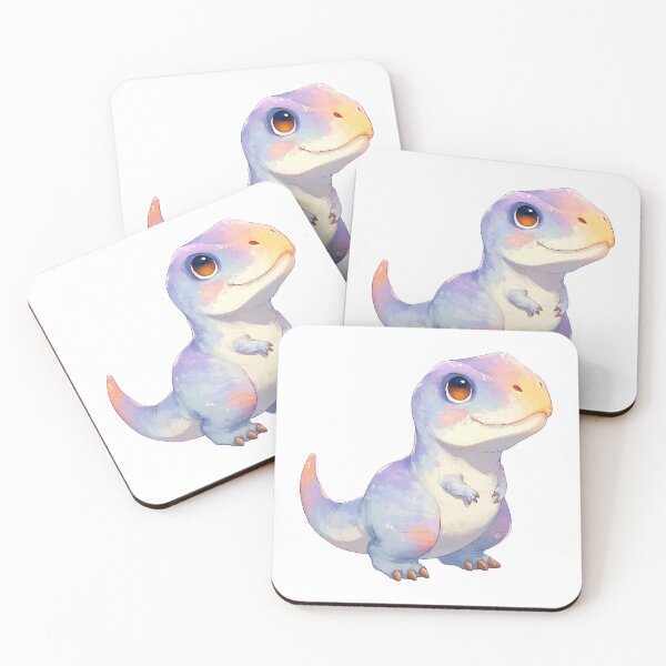 Item preview, Adorable Pastel Baby Dinosaur Illustration designed and sold by Art of Ngu.
