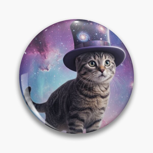Item preview, A tabby cat in a space classic tshirt designed and sold by anandsiva2703.