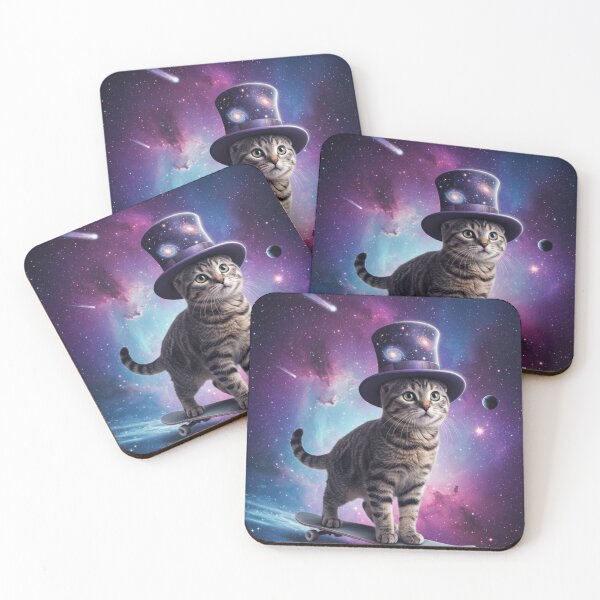 Item preview, A tabby cat in a space classic tshirt designed and sold by anandsiva2703.