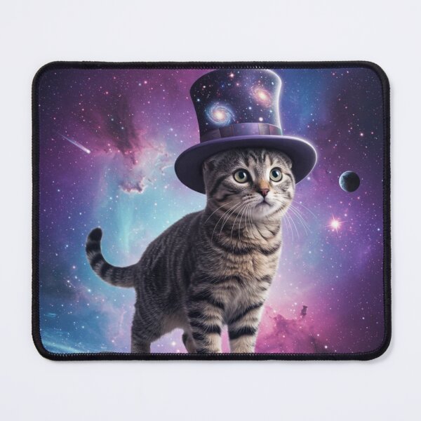 Item preview, A tabby cat in a space classic tshirt designed and sold by anandsiva2703.