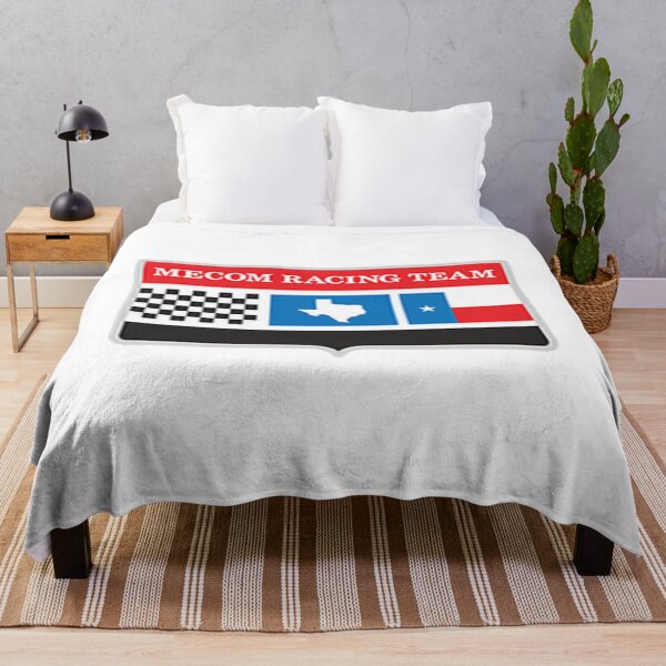 Item preview, Logotipo vintage del equipo Mecom Racing - Marco plateado - Pequeño designed and sold by Melvinaerry.