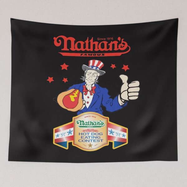 Item preview,  Joey Chestnut Nathans Hot Dog Eating Fourth Of July 2021 designed and sold by JosephShepherd0.